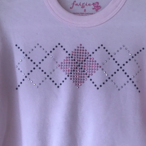 Argyle studded top - Picture 2 of 8